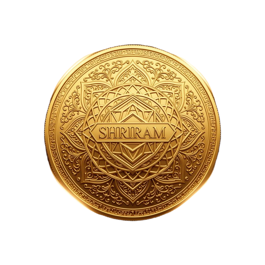 SHRIRAM gold coin